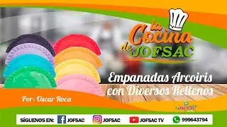 Empanadas Arco Iris con Rellenos Diversos por Oscar Roca