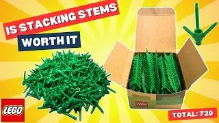 LEGO Pick a Brick Hack: Can You Really Fit 720 Green Stems?