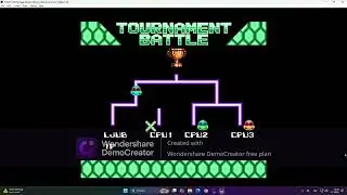 Ninja Turtles Tournament Fighters-Win Tournament with Raphael