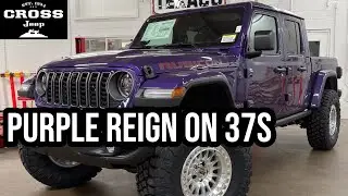 Фиолетовое царство 👑 | Jeep Gladiator 2026 года на 37-дюймовых шинах — просто бомба | Лифт-компле...