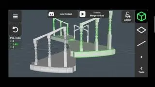 How to Make Spiral Stairs (Wooden Design) in 3D Modeling App // Time lapse 