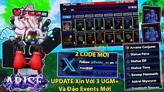 Arise Crossover UPDATE Part 2 | Ra Mắt BattlePass Mới Với 3 Shadow UGM+ Sự Kiện S&eacute;t V&agrave; 2 CODE Mới