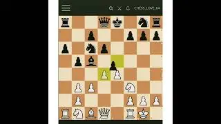 A small chess game