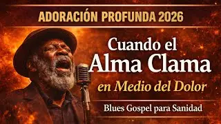 Adoración Profunda  | Cuando el Alma Clama en Medio del Dolor – Blues Gospel para Sanidad