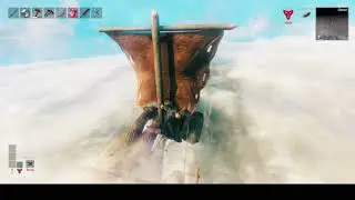 Riding boats off the edge of the map. Valheim