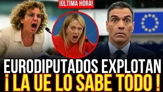 VARIOS EURODIPUTADOS Y MELONI EXPLOTAN POR LA CORRUPCI&Oacute;N QUE HAY EN ESPA&Ntilde;A, EUROPA SE ENTERA DE TODO