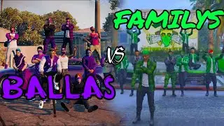 Ballas💜 VS💚 Families  l Ceylon RP