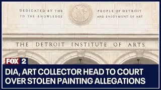 DIA, art collector head to court over stolen painting allegations