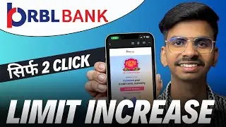 Increase RBL Credit Limit in 2 Minutes | Step-by-Step Guide | TECH AMAN