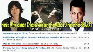 Here Why Salman Khan Chooses South Korean Action Director SeaYoung Oh For BHARAT Movie