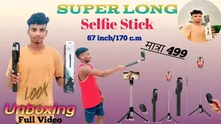 Hold up Super Long Selfie Stick Tripod,... #Selperstick