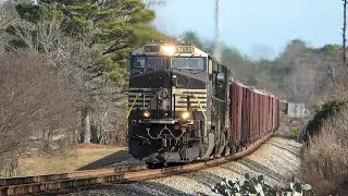 (4K) Railfainning the Greenville district 1-7-23