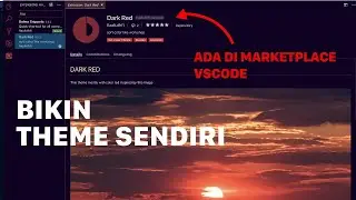 CARA MEMBUAT THEMA VISUAL STUDIO CODE MARKETPLACE