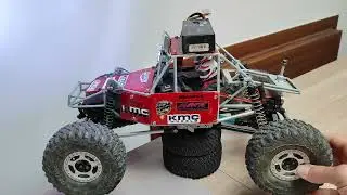 crawler tubular 4ws emisora futaba 4pl