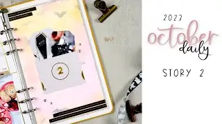 October Daily 2023 | Story 2 | Documenting Decor using Ink Blending