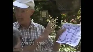 The proposed site of the burial￼ of Jesus located in Jerusalem. I visited it April 1999.
