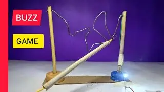 MAKE Your Own Buzz Wire Game at Home Tonight!