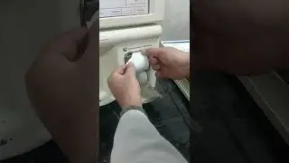 How to insert thermal paper in VBG ANALYSER