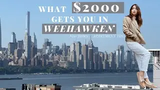 Weehawken, New Jersey | What $2000 gets you in Weehawken | Amazing view of New York! | Alrence