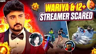 Wariya & 12+ Streamer Shocked*😱 ! After Fight.🌪️‼️ #bgmi 