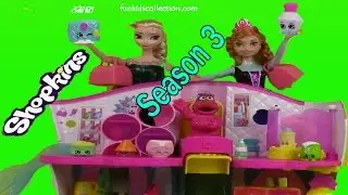 Queen Elsa Princess Anna Shopping in Fashion Boutique Shopkins Season 3