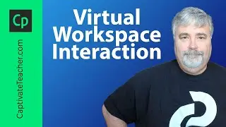 Взаимодействие с виртуальным рабочим пространством: проект Adobe Captivate Classic