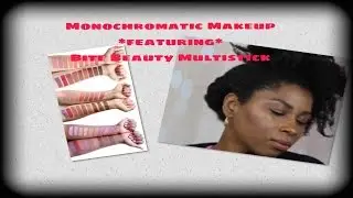 MONOCHROMATIC MAKEUP | Bite Beauty Multistick | Dark Skin (188)