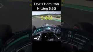 Lewis Hamilton hitting 5.6G at Mugello F1 2020