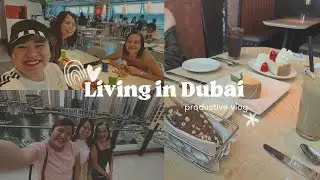 Living in Dubai | life update, first look of our studio apartment