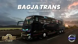 JETBUS 5 BAGJA TRANS JAKARTA - CIKAMURANG | ETS 2 MOD INDONESIA