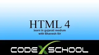 HTML4 - Chapter 1st