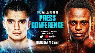 Joet Gonzalez vs Isaac Dogboe | PRESS CONFERENCE