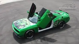 Check out Jason's Dodge Challenger from CA featuring Vertical Lambo Doors Conversion Kits.