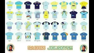 Indian Cricket Team's All Jerseys in ODI