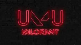 UVU Valorant Neon Sign