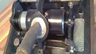 early edison suitcase phonograph