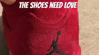 Jordan Toro Red Suede 5 Restoration