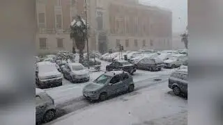 METEO CATANIA E PROVINCIA NELLA MORSA DEL GELO