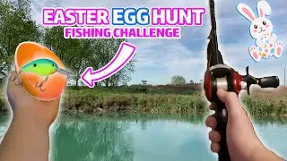 Easter EGG HUNT Fishing CHALLENGE!
