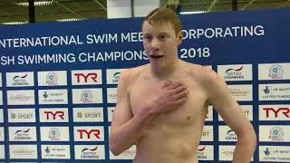 Tom Dean - Men's 200m IM British Champion 2018