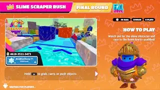 Fall Guys: Slime Scraper Rush[My Map]