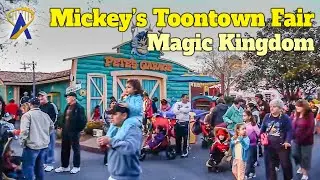 Overview of Mickey's Toontown Fair at Magic Kingdom