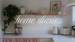 home diaries | bedroom updates, new chair, big Zara Home haul and redecorating & organising kitchen