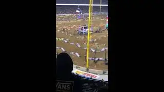 Blake Baggett Crashes Battling Ken Roczen For The Lead! A2 2020 Sx