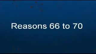 101 Reasons for Non-Belief: 66 - 70