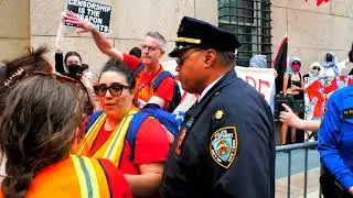 Highlights NYC Student Protest 04 25 25 #newyorkcity #nyc #columbiauniversity #cuny #citycollege