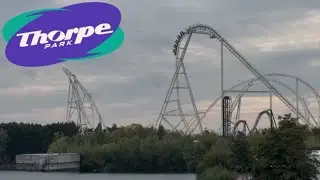 Thorpe park vlog October 2nd 2025 (Final day before fright nights!)