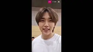 Lee Hongki (이홍기) Insta live with Sandeul - Practice for Harlan County  musical
