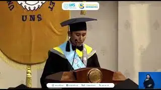 (Full Moment) Sambutan Wakil Wisudawan Periode IX 2025 UNS
