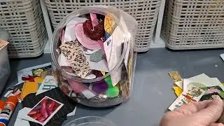 Selecting Materials and Creating Ephemera for a Swap